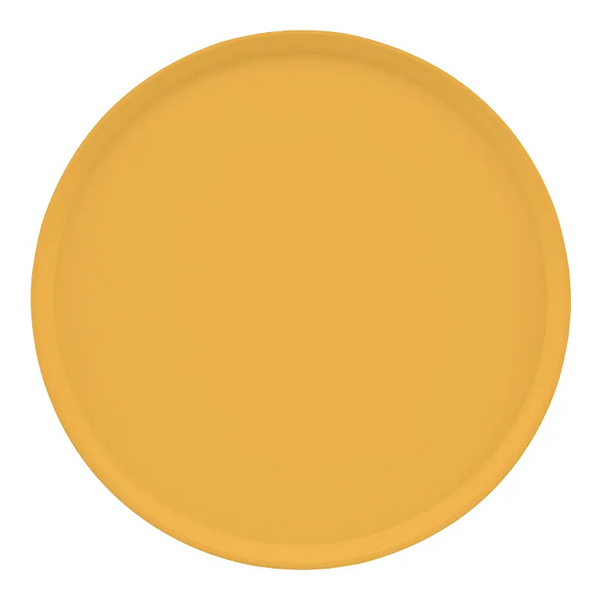 Cambro 1950171 I Camtray Round Tray I 19 1/2" (495 mm) Low Profile I Tuscan Gold I Case of 12