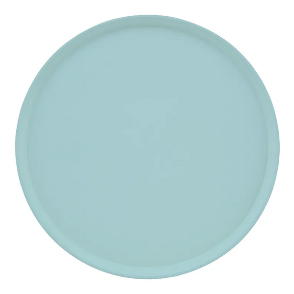 Cambro 1950177 I Camtray Round Tray I 19 1/2" (495 mm) Low Profile I Sky Blue I Case of 12