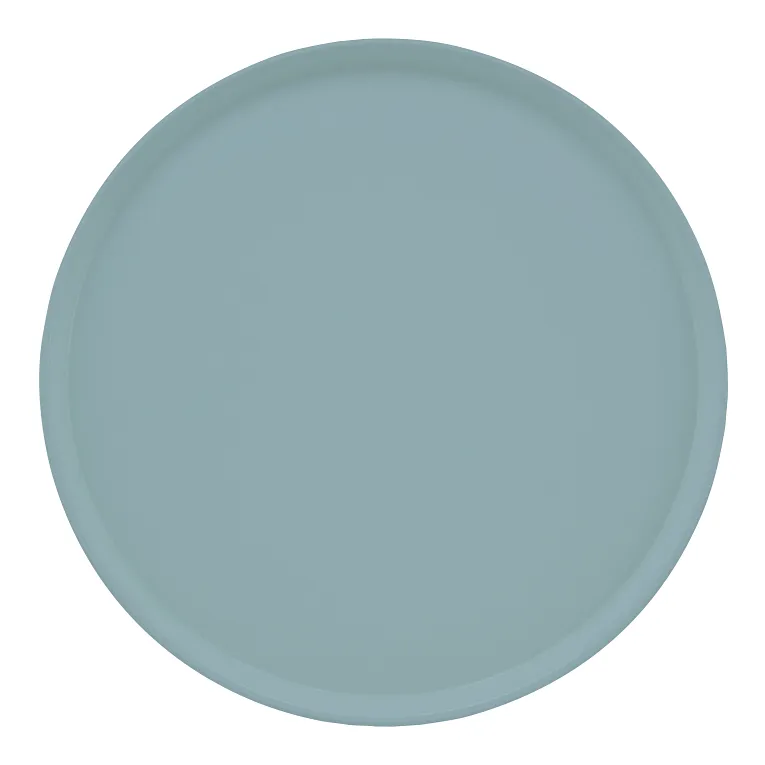 Cambro 1950401 I Camtray Round Tray I 19 1/2" (495 mm) Low Profile I Slate Blue I Case of 12