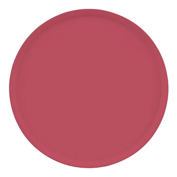 Cambro 1950410 I Camtray Round Tray I 19 1/2" (495 mm) Low Profile I Raspberry Cream I Case of 12