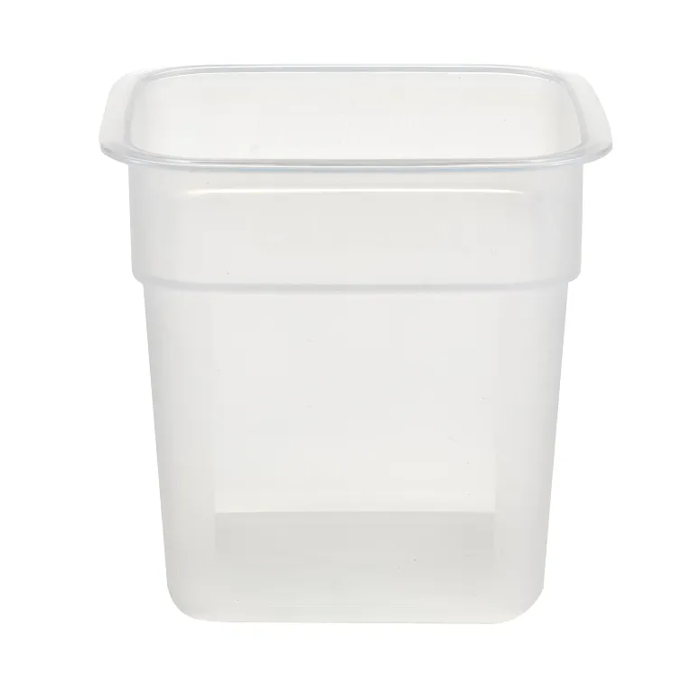 Cambro 1SFSPROPP I Camsquare FreshPro Storage Container 1 qt. Translucent I Case of 6