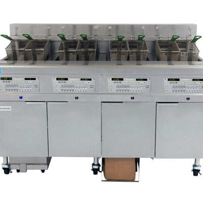 FryMaster 4FQE30U I Filterquick Oil Conserving Fryer I 4 x 15L (Full Pot) I Electric Fryer I Computer Controller I Electric Deep Fryer