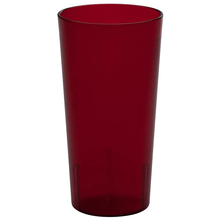 Cambro 2000P156 I Colorware Tumblers - 650 mL I Ruby Red I 72 Case Pack