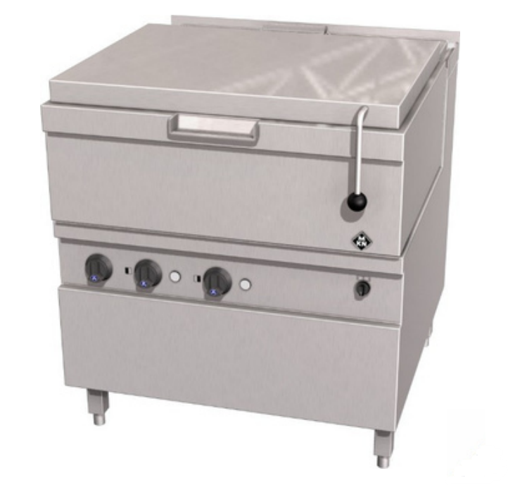MKN 2021402C | Electric Bratt Pan | 850MM | 2/1 GN | 80L | Motorized Tilting | Bratt Pan