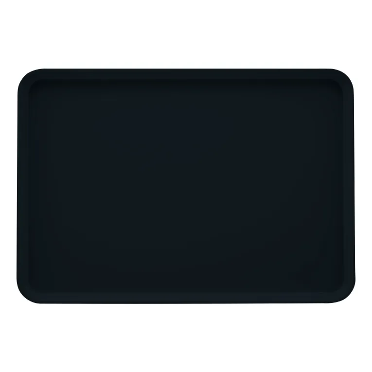 Cambro 2025110 I Camtray Rectangular Tray I 530x650mm I Black I Case of 6