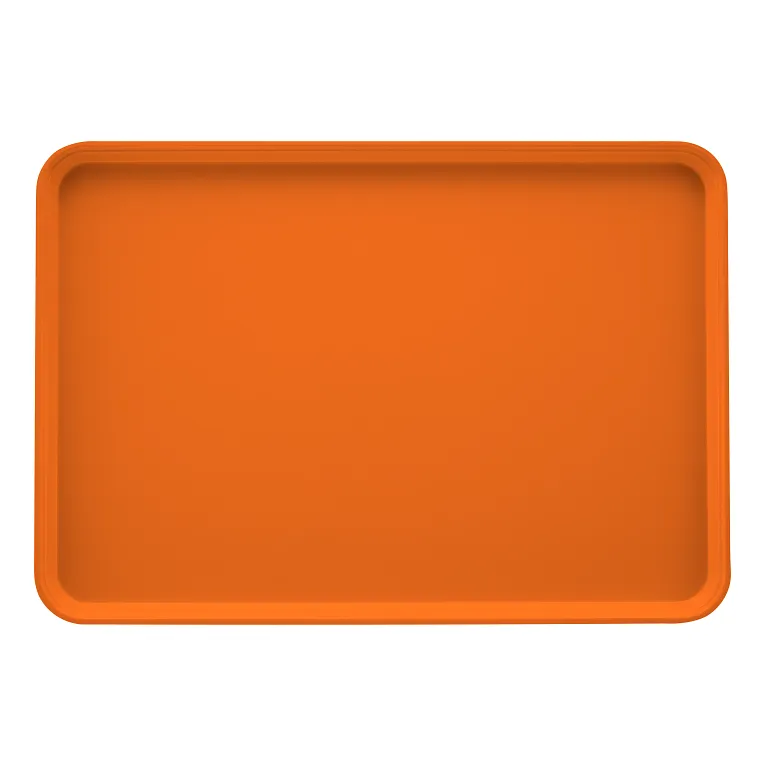 Cambro 2025222 I Camtray Rectangular Tray I 530x650mm I Orange Pizazz I Case of 6