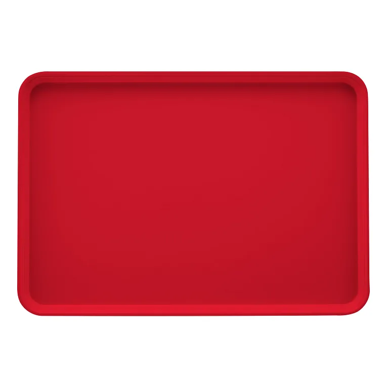 Cambro 2025510 I Camtray Rectangular Tray I 530x650mm I Signal Red I Case of 6