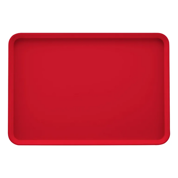 Cambro 2025510 I Camtray Rectangular Tray I 530x650mm I Signal Red I Case of 6