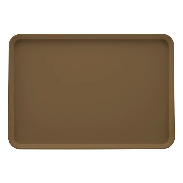 Cambro 2025513 I Camtray Rectangular Tray I 530x650mm I Bayleaf Brown I Case of 6