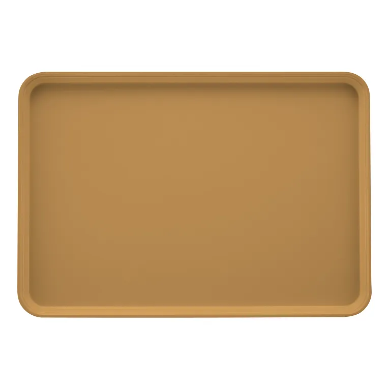 Cambro 2025514 I Camtray Rectangular Tray I 530x650mm I Earthen Gold I Case of 6