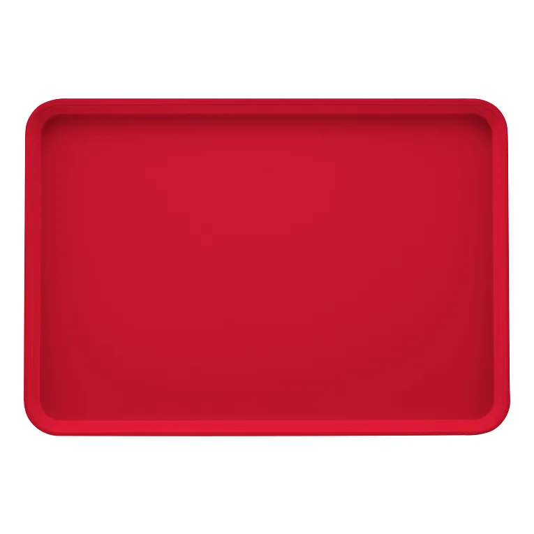 Cambro 2025521 I Camtray Rectangular Tray I 530x650mm I Cambro Red I Case of 6