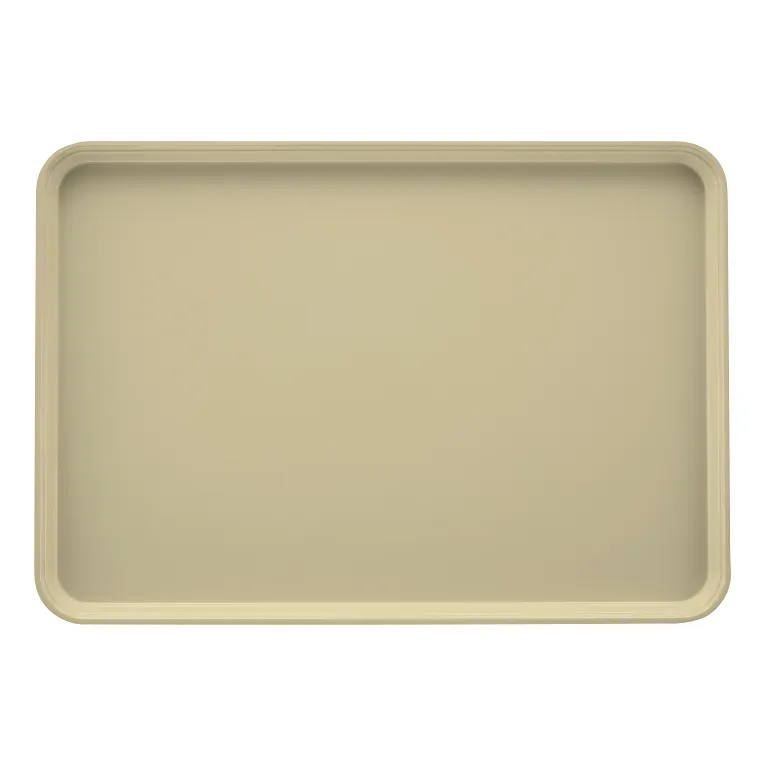 Cambro 2025536 I Camtray Rectangular Tray I 530x650mm I Lemon Chiffon I Case of 6