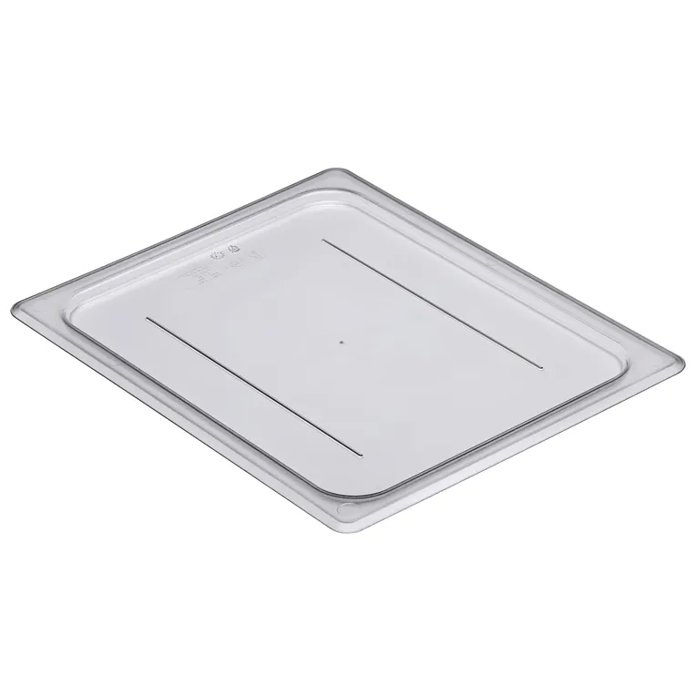 Cambro 20CWC135 I Camwear GN 1/2 Polycarbonate Flat Cover I Clear I Case of 6