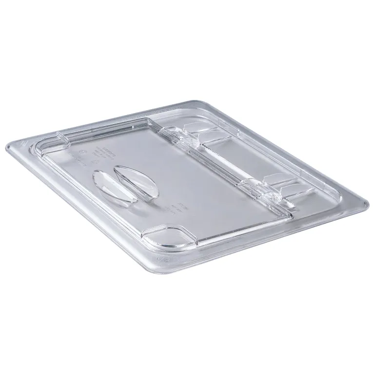 Cambro 20CWL135 I Camwear GN 1/2 FlipLids I Clear I Case of 6