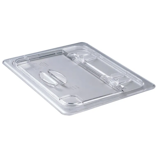 Cambro 20CWL135 I Camwear GN 1/2 FlipLids I Clear I Case of 6