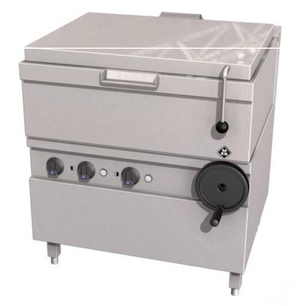 MKN 2121401C | Electric Bratt Pan | 700MM | 2/1 GN | 59L | Standard Electric Bratt Pan | Manual Tilting | Bratt Pan