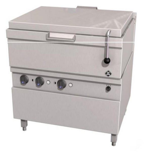 MKN 2121402C | Electric Bratt Pan | 700MM | 2/1 GN | 59L | Standard Electric Bratt Pan | Motorised Tilting | Bratt Pan