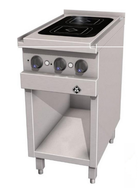 MKN 2123101 | Electric Induction Range | with 2-Zone Hob | Optima 700MM | Heavy Duty | Induction Range