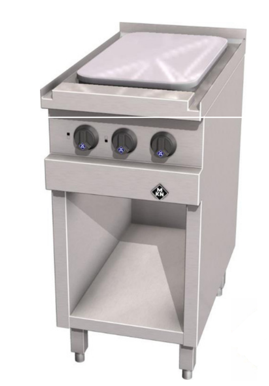 MKN 2123504 | Electric Range | with 2-Zone Hob | Optima 700MM | Heavy Duty | Cooking Range