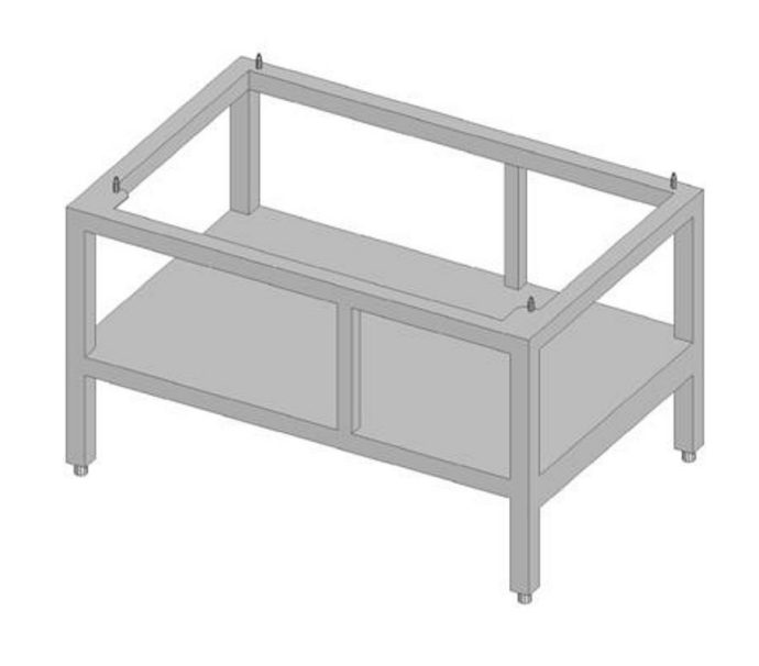 MKN 216233 | Stainless Steel Stand | With 6 / 10 Tray | 580MM High | Stand