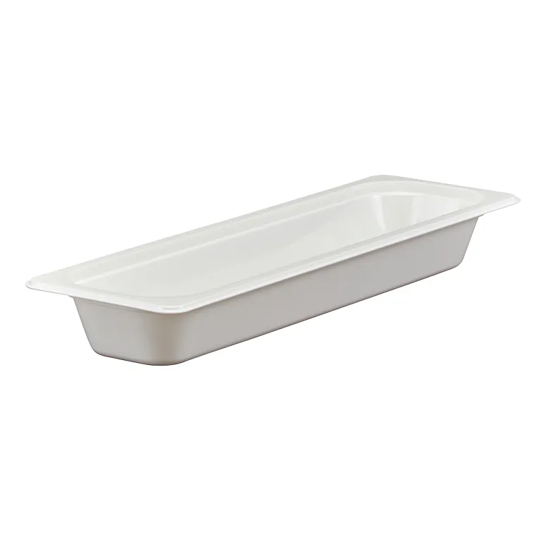 Cambro 22LPCW148 I Camwear GN 2/4 Food pan 65 mm Deep I 3L I White I Case of 6
