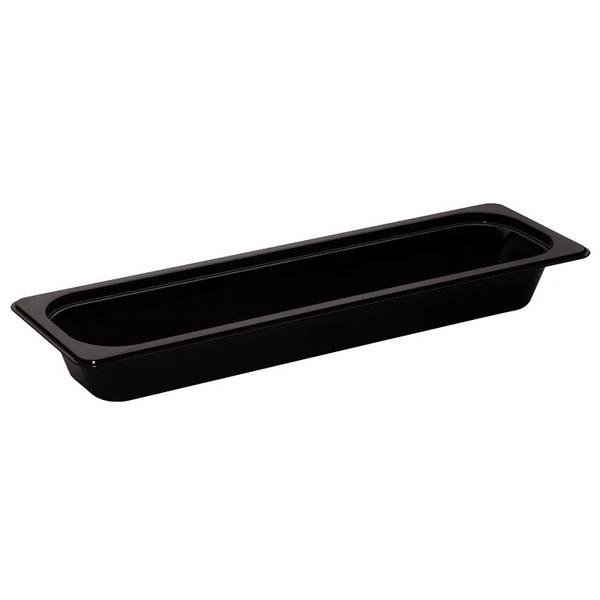 Cambro 22LPHP110 I GN 1/2 H-Pan High Heat Food Pans Half Size Long 65 mm Deep I 3L I Black I Case of 6