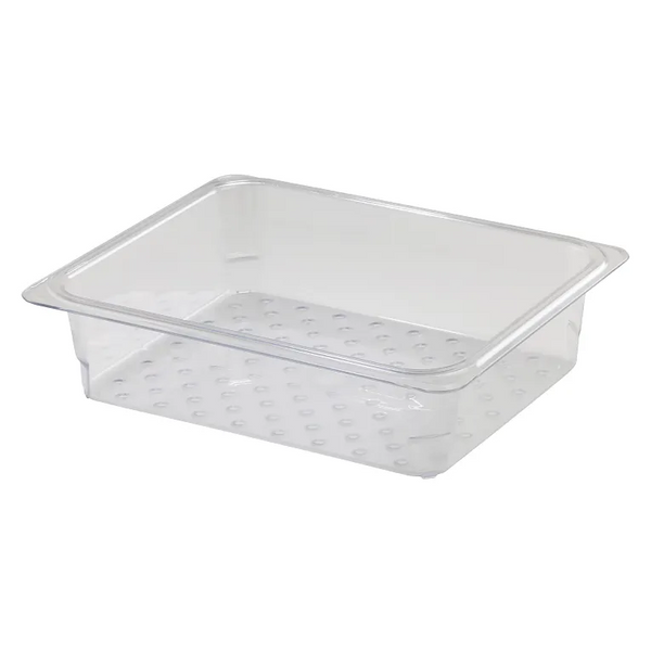 Cambro 23CLRCW I Camwear GN 1/2 Colander Food Pans 76 mm Deep I Clear I Case of 6