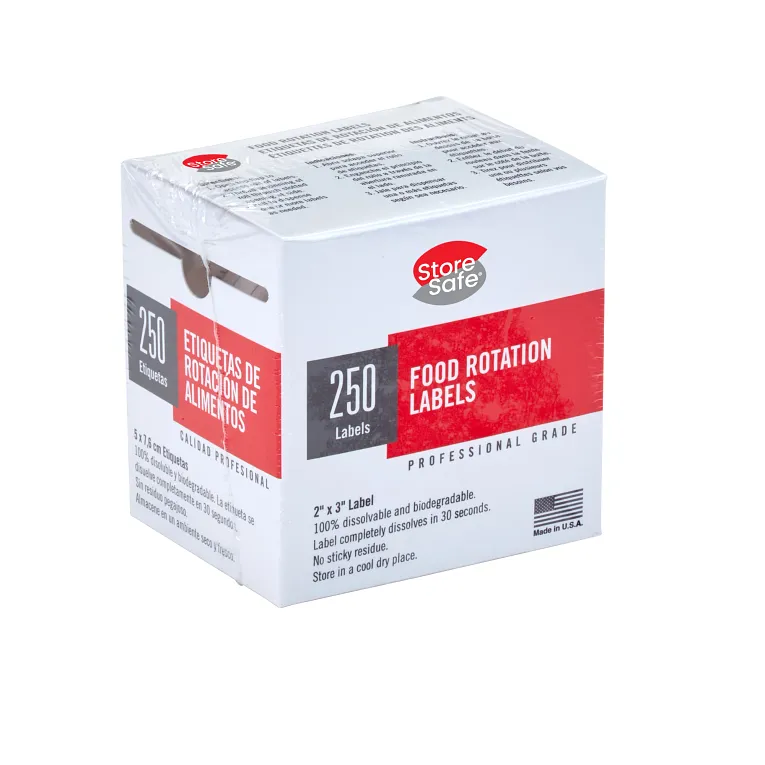 Cambro 23SLINB250 I StoreSafe® Food Rotation Labels I 24 Rolls