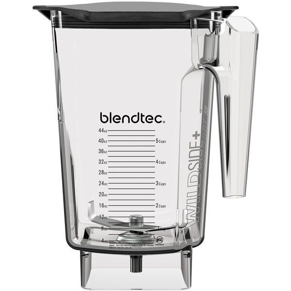 Blendtec BA-40-630-C | WildSide+ Jar | with Latching Cone Lid | Commercial Blender Jar