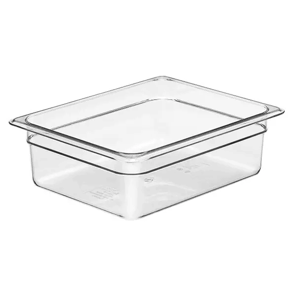 Cambro 24CW135 I Camwear GN 1/2 Food pan 100 mm Deep I 5.9L I Clear I Case of 6