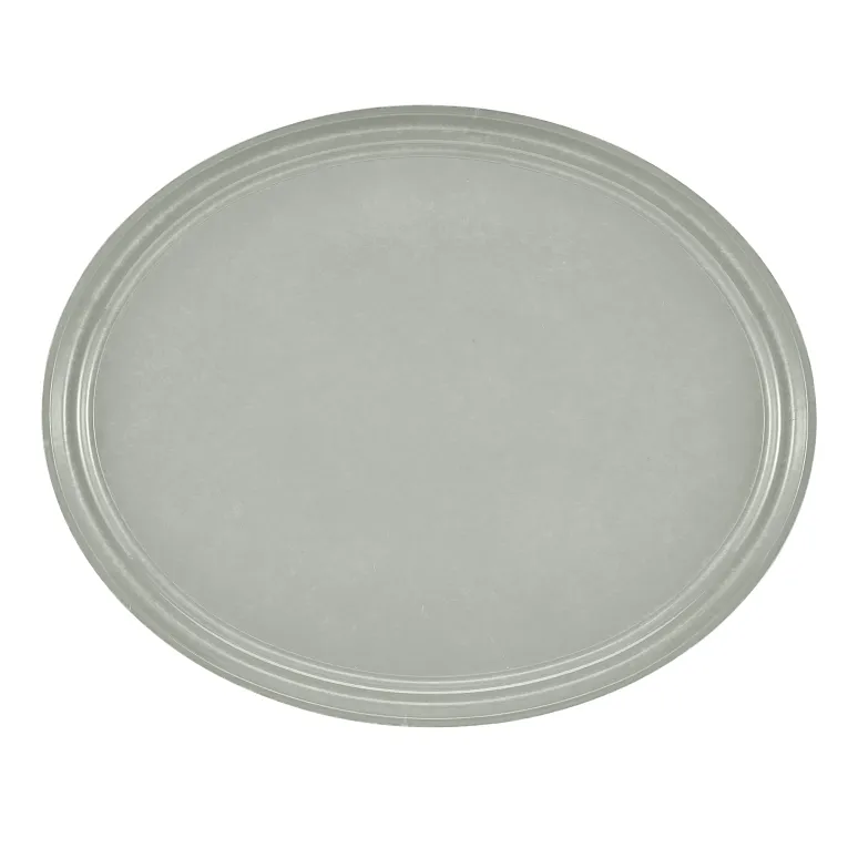 Cambro 2500107 I Camtray Oval Tray I 490x610mm I Pearl Gray I Case of 6