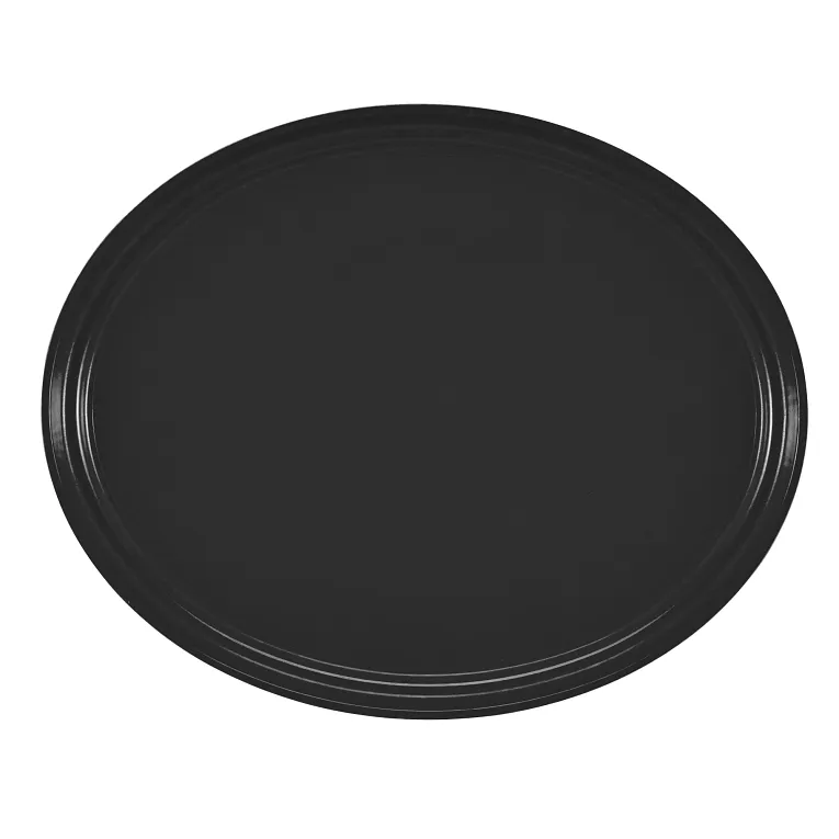 Cambro 2500110 I Camtray Oval Tray I 490x610mm I Black I Case of 6