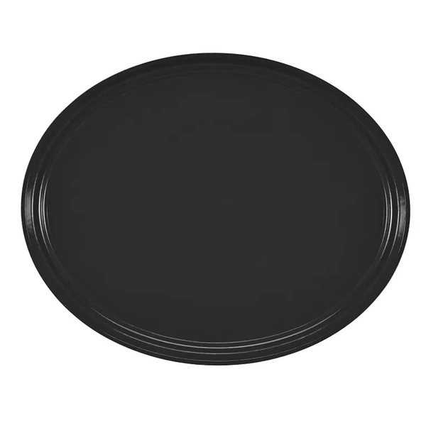 Cambro 2500110 I Camtray Oval Tray I 490x610mm I Black I Case of 6