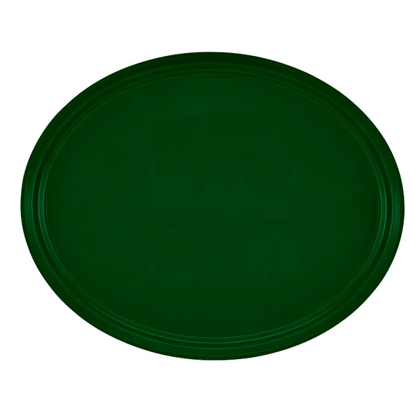 Cambro 2500119 I Camtray Oval Tray I 490x610mm I Sherwood Green I Case of 6