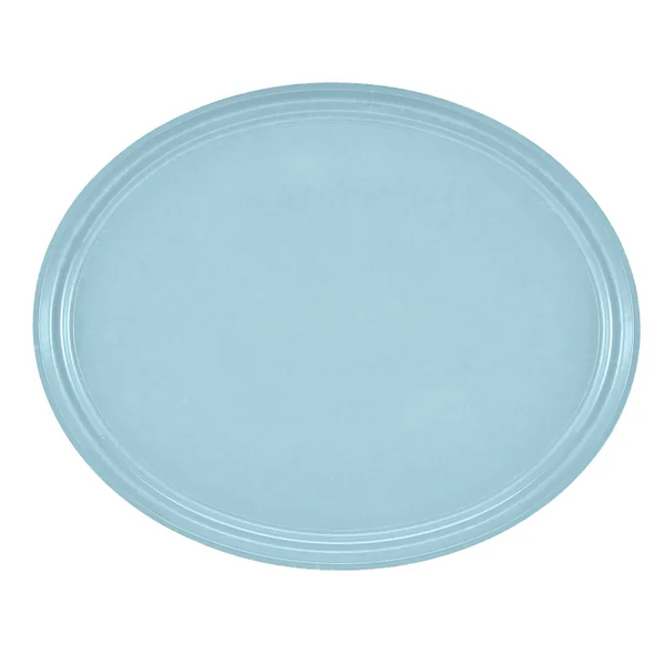 Cambro 2500177 I Camtray Oval Tray I 490x610mm I Sky Blue I Case of 6