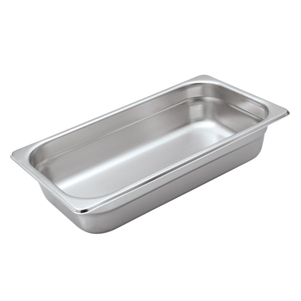 Insert Pan Anti-Jam 1/3 65-150mm Stainless Steel Chef Inox - 65mm