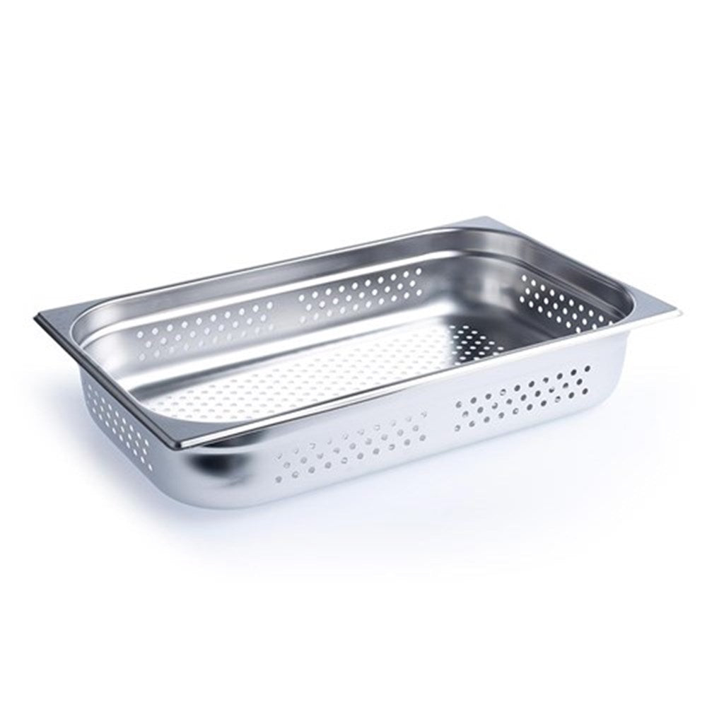 Pro.cooker ZF101306 | Culinary Anti-Jam Perforated Insert Steam Pan 1/1 65-150mm Pro.cooker