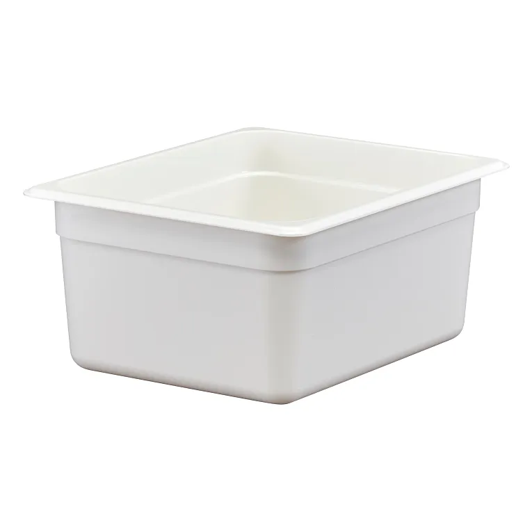 Cambro 26CW148 I Camwear GN 1/2 Food pan 150 mm Deep I 8.9L I White I Case of 6