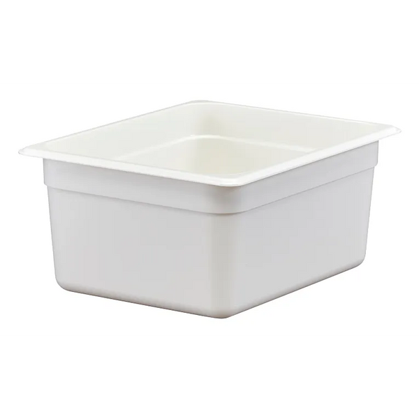 Cambro 26CW148 I Camwear GN 1/2 Food pan 150 mm Deep I 8.9L I White I Case of 6