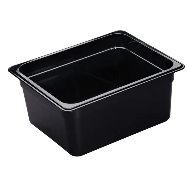 Cambro 26HP110 I GN 1/2 H-Pan High Heat Food Pans 150 mm Deep I 8.9L I Black I Case of 6