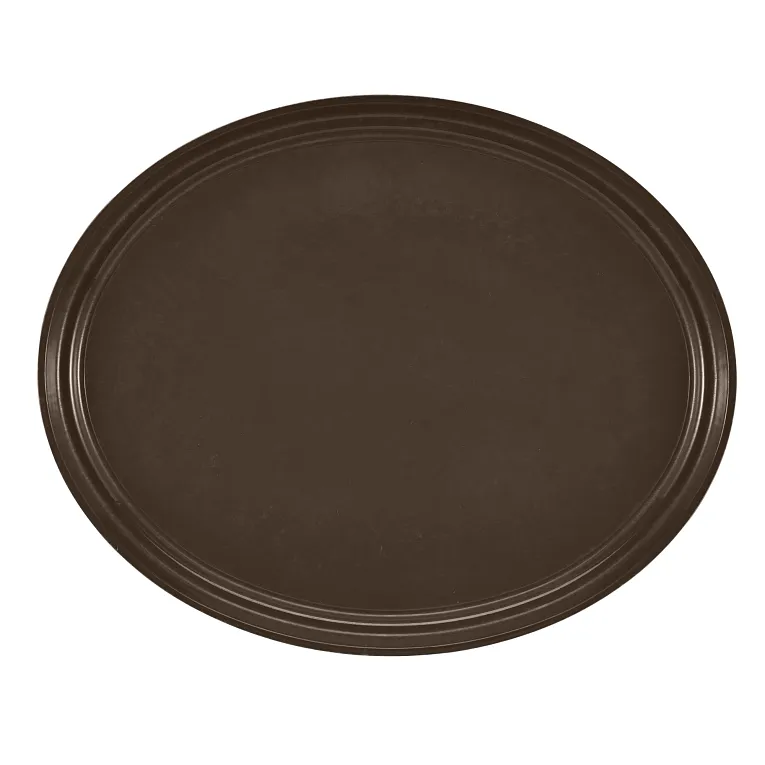Cambro 2700116 I Camtray Oval Tray I 560x685mm I Brazil Brown I Case of 6