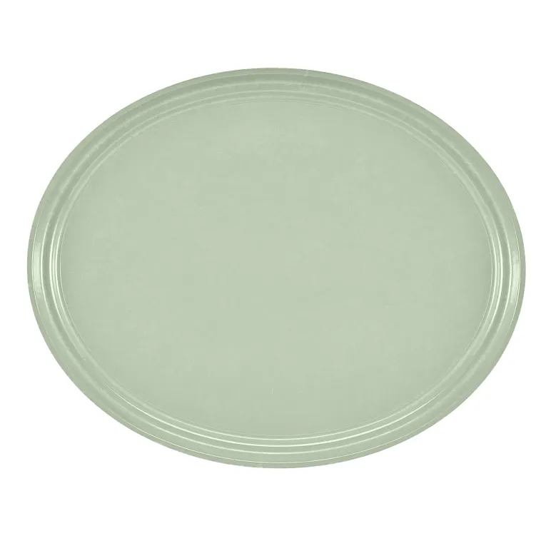 Cambro 2700429 I Camtray Oval Tray I 560x685mm I Key Lime I Case of 6