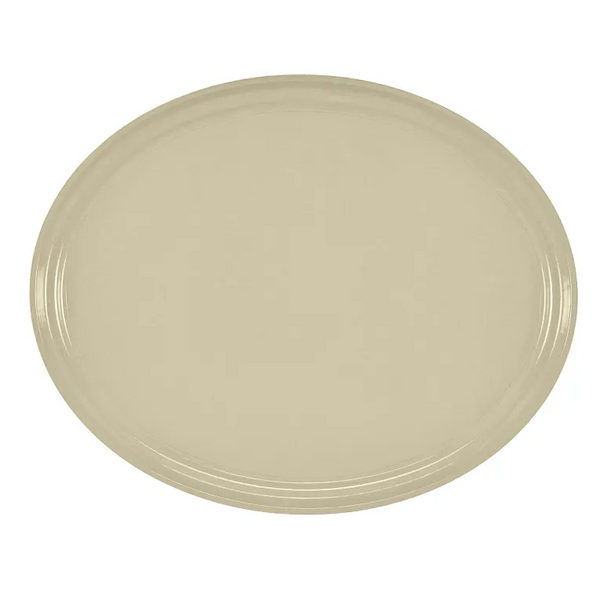 Cambro 2700537 I Camtray Oval Tray I 560x685mm I Cameo Yellow I Case of 6