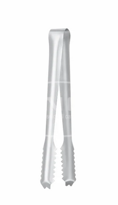 3Inox 285454 I Ice Tong I Ice Cube Tongs I Cocktail Tongs I Stainless Steel Tong I 175MM