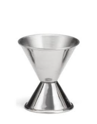 3Inox 287092 I Jigger I Double Jigger I Cocktail Jigger I Cocktail Measuring Jigger I Stainless Steel Jigger I 30ML