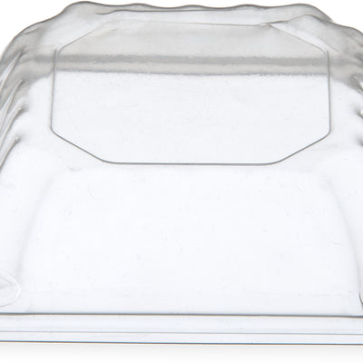 Carlisle DX11840174 | Dome Lid for Square Bowl | Clear | Case of 1000