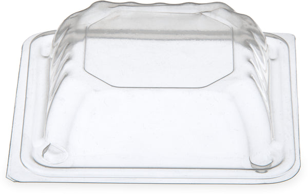Carlisle DX11840174 | Dome Lid for Square Bowl | Clear | Case of 1000