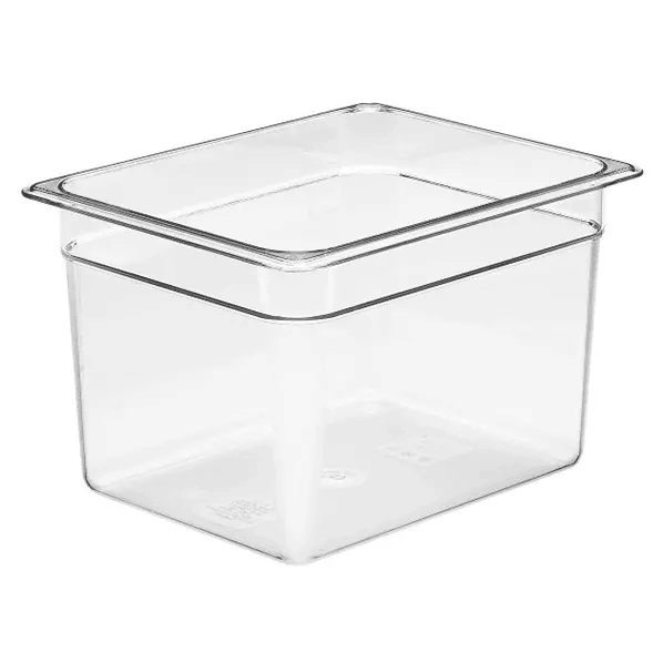 Cambro 28CW135 I Camwear GN 1/2 Food pan 200 mm Deep I 11.7L I Clear I Case of 6