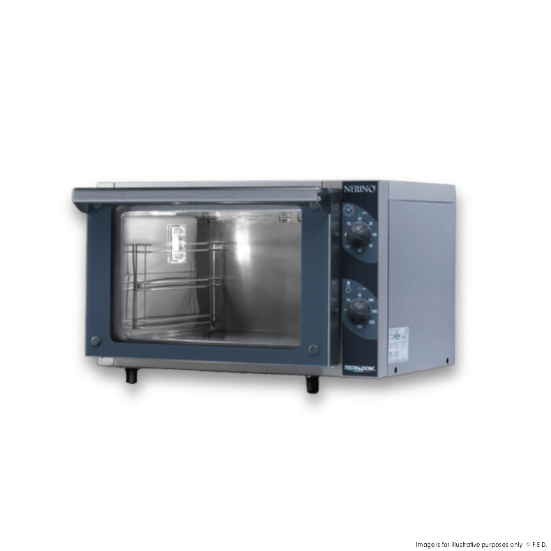 F.E.D TD-3NE Tecnodom I Stainless Steel Door Handles I Convection Oven