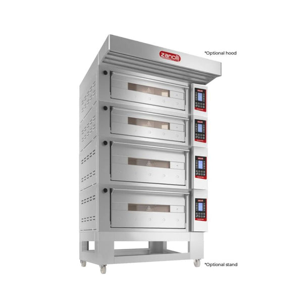 Zanolli I POM2E06A-2+POM2E04A-2 I Zanolli Teorema Polis I Electric Deck Ovens I Deck Bakery Oven